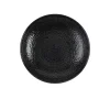 Assiette coupe creuse rond noir porcelaine vitrifiée Ø 24,8 cm Chroma - CHURCHILL Hot