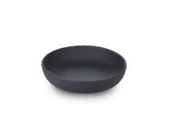 Assiette coupe creuse rond noir porcelaine culinaire Ø 22 cm Basalt - REVOL New
