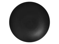 Assiette coupe creuse rond noir porcelaine vitrifiée Neo Fusion - RAK New