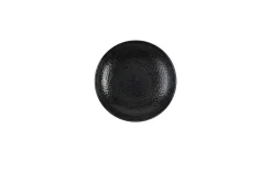 CHURCHILL Assiette coupe creuse rond noir porcelaine vitrifiée Ø 18,2 cm Chroma Online