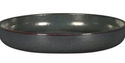 RAK Assiette coupe creuse rond noir porcelaine vitrifiée Ø 27,8 cm stone Ease Outlet