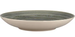 Assiette coupe creuse rond Peridot porcelaine vitrifiée Ø 23 cm stone Spot - RAK Best
