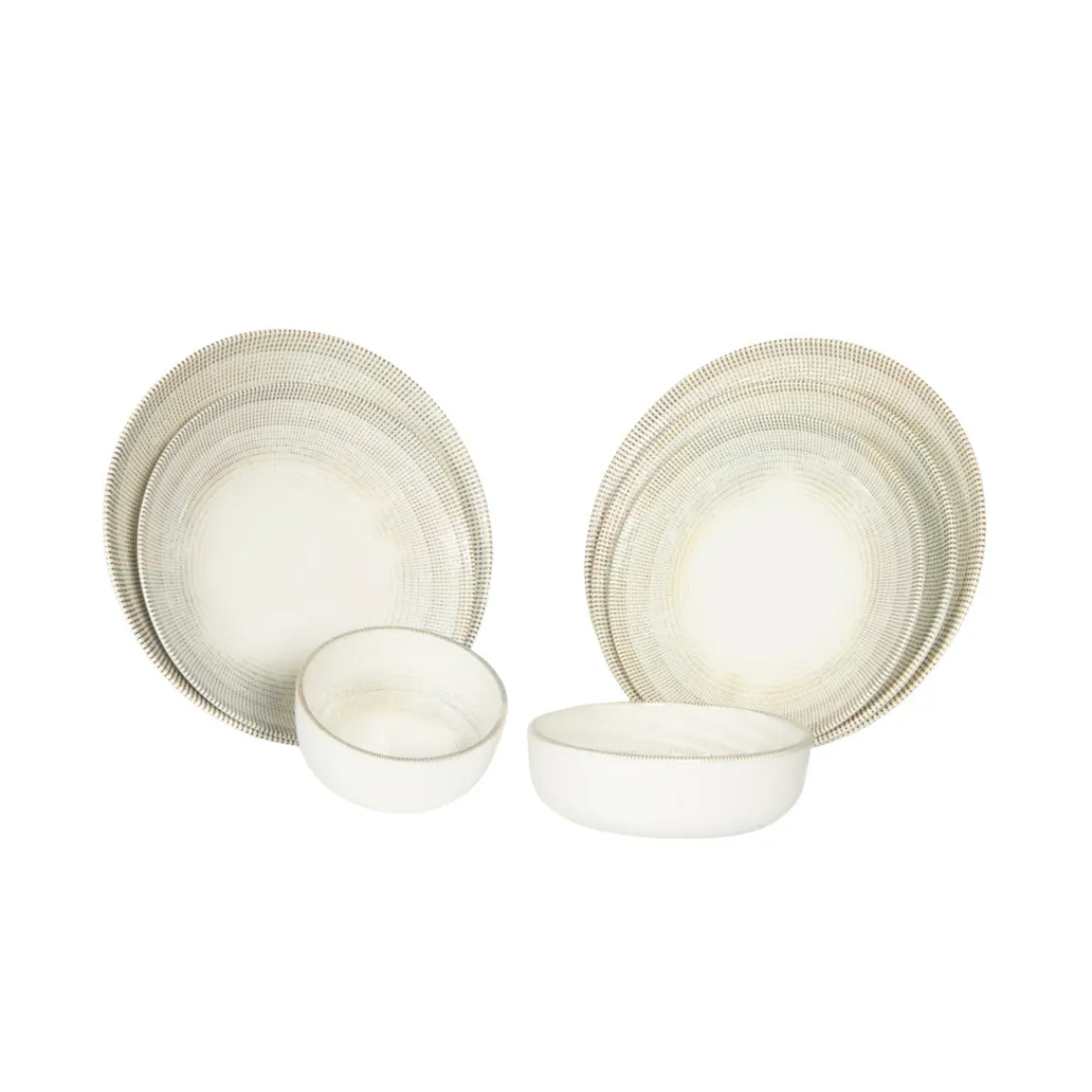 Assiette coupe creuse rond porcelaine Ø 26 cm Cancun - ACCOLADE Clearance