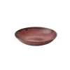 Assiette coupe creuse rond prune porcelaine vitrifiée Ø 24,8 cm Harvest - DUDSON Hot