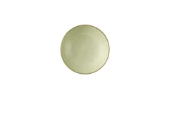 Assiette coupe creuse rond Raw Green porcelaine vitrifiée Ø 18,2 cm Stonecast Raw - CHURCHILL