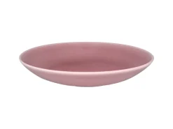 Assiette coupe creuse rond rose porcelaine vitrifiée Ø 29,9 cm Vintage - RAK Best