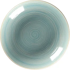 RAK Assiette coupe creuse rond Saphire porcelaine vitrifiée Ø 25,9 cm stone Spot New