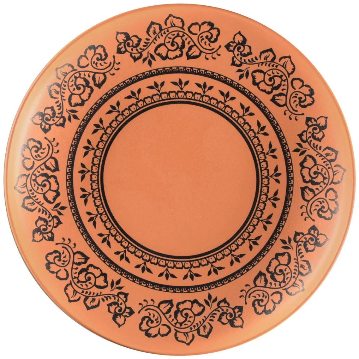 Assiette coupe creuse rond Tero Décor Alexandria porcelaine Ø 26,9 cm Earth - RAK Outlet