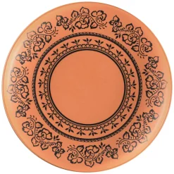 RAK Assiette coupe creuse rond Tero Décor Alexandria porcelaine Ø 23,4 cm Earth Discount