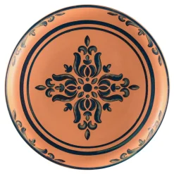 Assiette coupe creuse rond Tero Décor Ostia porcelaine Ø 20,5 cm Earth - RAK Best