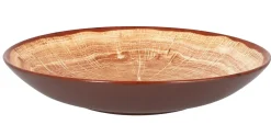 Assiette coupe creuse rond timber porcelaine vitrifiée Ø 25,9 cm Woodart - RAK Discount