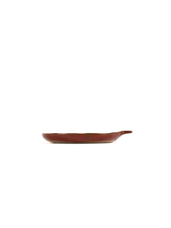 Assiette coupe creuse rond Venetian red grès émaillé 20x17 cm La Mère - SERAX Hot