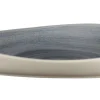 Assiette coupe creuse triangulaire Jade porcelaine vitrifiée 23,8x19,6 cm stone Spot - RAK Online