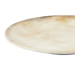 Assiette coupe plate beige grès émaillé Ø 27 cm Sahara - ACCOLADE Best