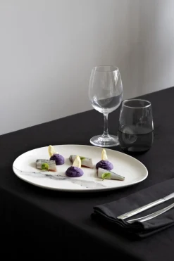 Assiette coupe plate blanc porcelaine Ø 32 cm Silk - ACCOLADE Sale