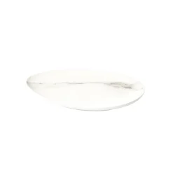 ACCOLADE Assiette coupe plate blanc porcelaine Ø 23 cm Silk Hot