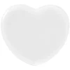 Assiette coupe plate blanc porcelaine 23x20,5 cm  Cliché - RAK Sale
