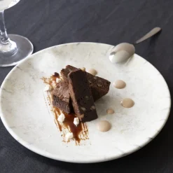 Assiette coupe plate gris grès émaillé Ø 21 cm Sirocco - ACCOLADE Best