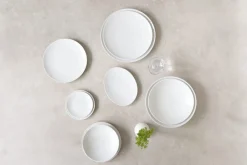 ACCOLADE Assiette coupe plate porcelaine Ø 15 cm Gusto Sale