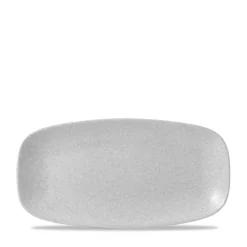 DUDSON Assiette coupe plate rectangulaire blanc porcelaine vitrifiée 29,8x15,3 cm Evo Origins Sale