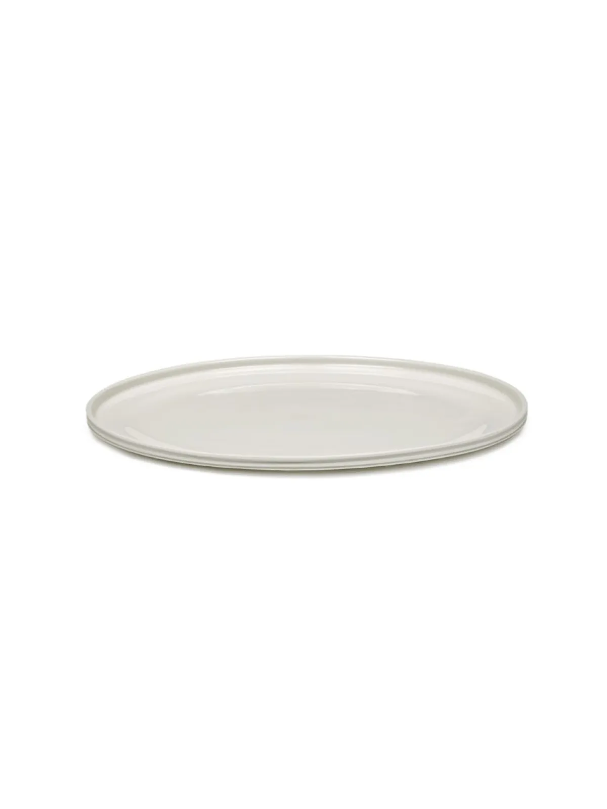 SERAX Assiette coupe plate rond Alabaster porcelaine Ø 33 cm Dune New