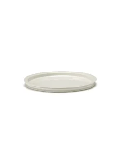 Assiette coupe plate rond Alabaster porcelaine Ø 28 cm Dune - SERAX Hot