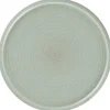 Assiette coupe plate rond Aqua Green porcelaine vitrifiée Ø 27,5 cm Selva - RAK Online
