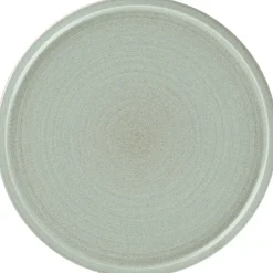 Assiette coupe plate rond Aqua Green porcelaine vitrifiée Ø 27,5 cm Selva - RAK Online