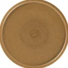 Assiette coupe plate rond Autumn Brown porcelaine vitrifiée Ø 27,5 cm Selva - RAK Sale