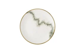 Assiette coupe plate rond barley white porcelaine vitrifiée Ø 26 cm Spice - CHURCHILL Online