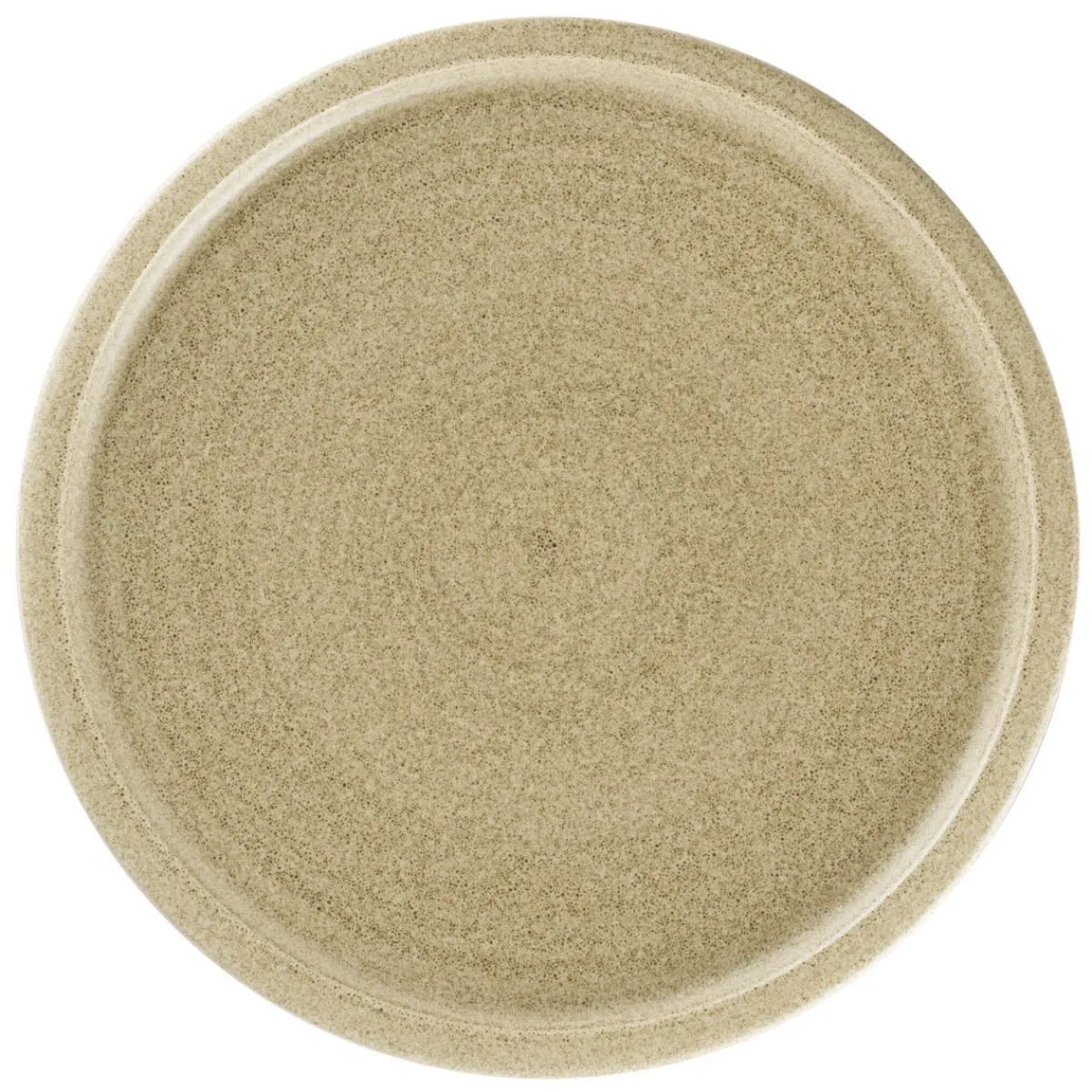 Assiette coupe plate rond beige porcelaine vitrifiée Ø 20,4 cm Selva - RAK Discount