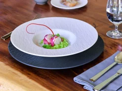 Assiette coupe plate rond blanc porcelaine Ø 31,7 cm The Rock - VILLEROY & BOCH Clearance