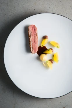 REVOL Assiette coupe plate rond blanc porcelaine culinaire Ø 26 cm Equinoxe Online