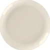 Assiette coupe plate rond blanc porcelaine bone china Ø 20,8 cm Fedra - RAK Outlet