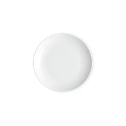 PILLIVUYT Assiette coupe plate rond blanc porcelaine Ø 21 cm Eventail Discount