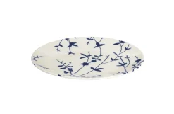 Assiette coupe plate rond blanc porcelaine Ø 20 cm Flora - ESSENTIALS COLLECTION Best