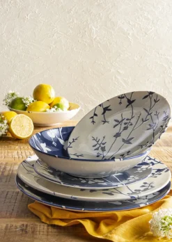 Assiette coupe plate rond blanc porcelaine Ø 20 cm Flora - ESSENTIALS COLLECTION Best