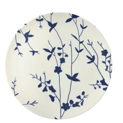 Assiette coupe plate rond blanc porcelaine Ø 26 cm Flora - ESSENTIALS COLLECTION Sale