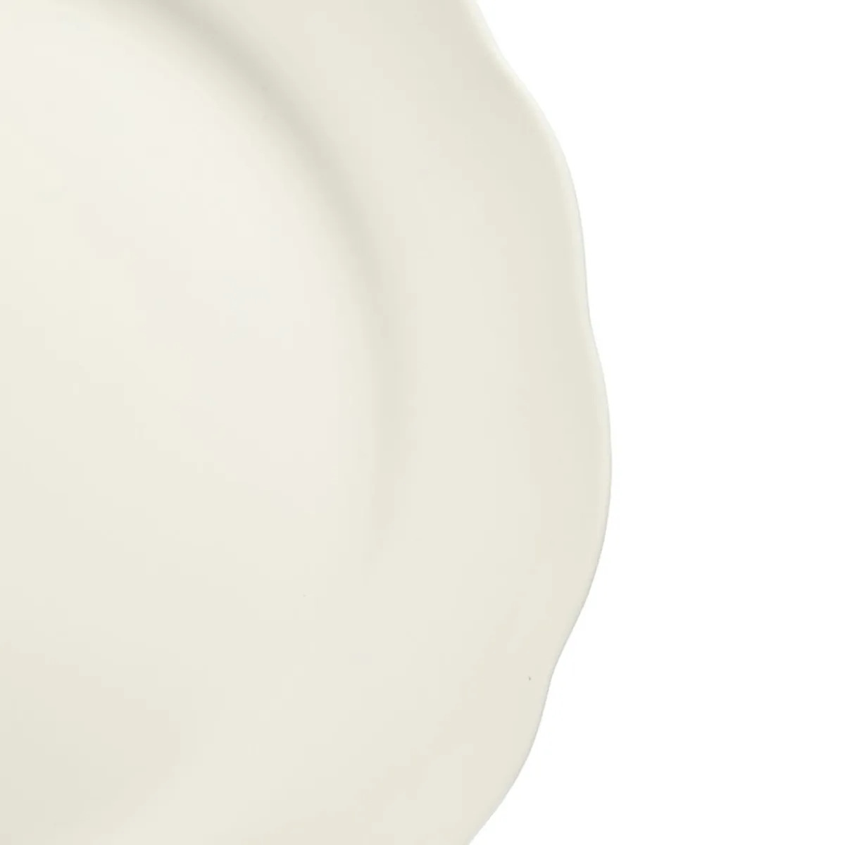 Assiette coupe plate rond blanc porcelaine Ø 26,8 cm Sérafine - PRO.MUNDI Sale