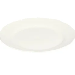 Assiette coupe plate rond blanc porcelaine Ø 26,8 cm Sérafine - PRO.MUNDI Sale