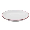 PRO.MUNDI Assiette coupe plate rond blanc grès émaillé Ø 20,5 cm Bistrot New