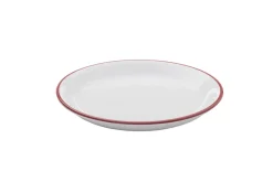 PRO.MUNDI Assiette coupe plate rond blanc grès émaillé Ø 20,5 cm Bistrot New