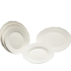 PRO.MUNDI Assiette coupe plate rond blanc porcelaine Ø 20,8 cm Sérafine