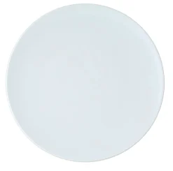 Assiette coupe plate rond blanc porcelaine Ø 31 cm Gusto - ACCOLADE Online