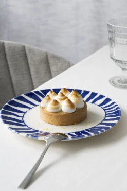 Assiette coupe plate rond blanc porcelaine Ø 20 cm Zebra - ESSENTIALS COLLECTION New