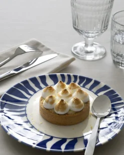 Assiette coupe plate rond blanc porcelaine Ø 20 cm Zebra - ESSENTIALS COLLECTION New