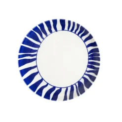 ESSENTIALS COLLECTION Assiette coupe plate rond blanc porcelaine Ø 26 cm Zebra Sale