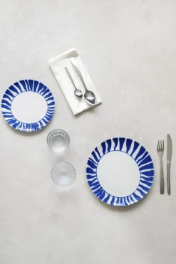 ESSENTIALS COLLECTION Assiette coupe plate rond blanc porcelaine Ø 26 cm Zebra Sale