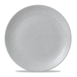 DUDSON Assiette coupe plate rond blanc porcelaine vitrifiée Ø 26 cm Evo Origins Sale