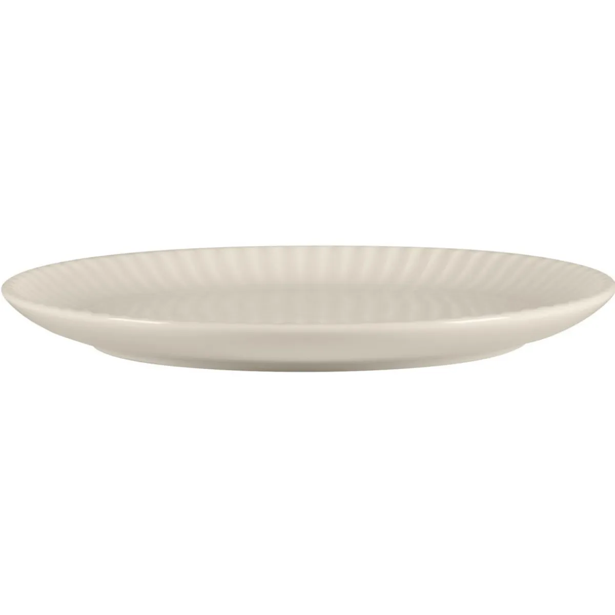 Assiette coupe plate rond blanc porcelaine bone china Ø 14,8 cm Spectra - RAK Discount